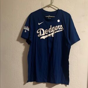 Nike Dodgers Blue T-Shirt